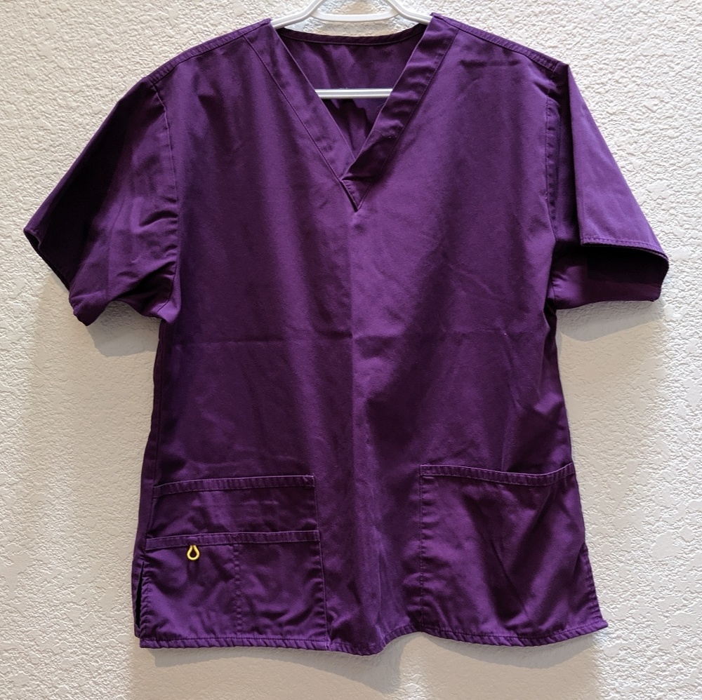 2/$17 scrub top purple